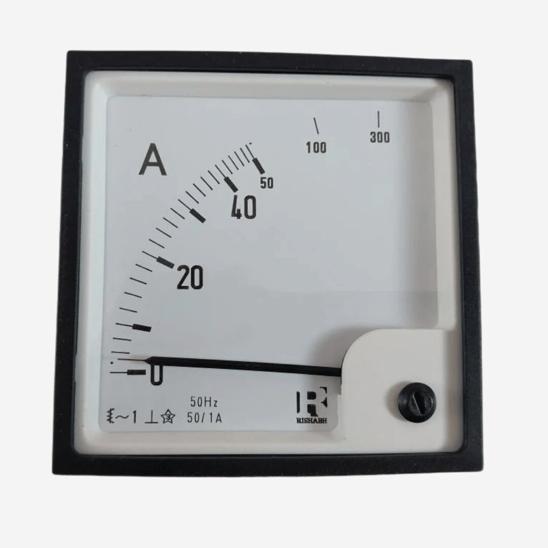 RISHABH EQ91 15/5A AMMETER 96×96