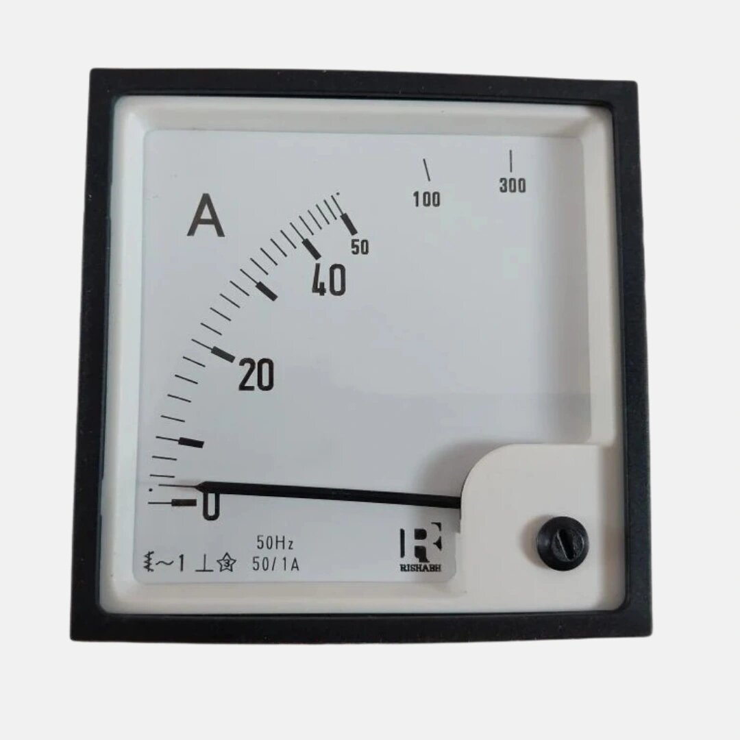 RISHABH EQ91 30/5A AMMETER 96*96
