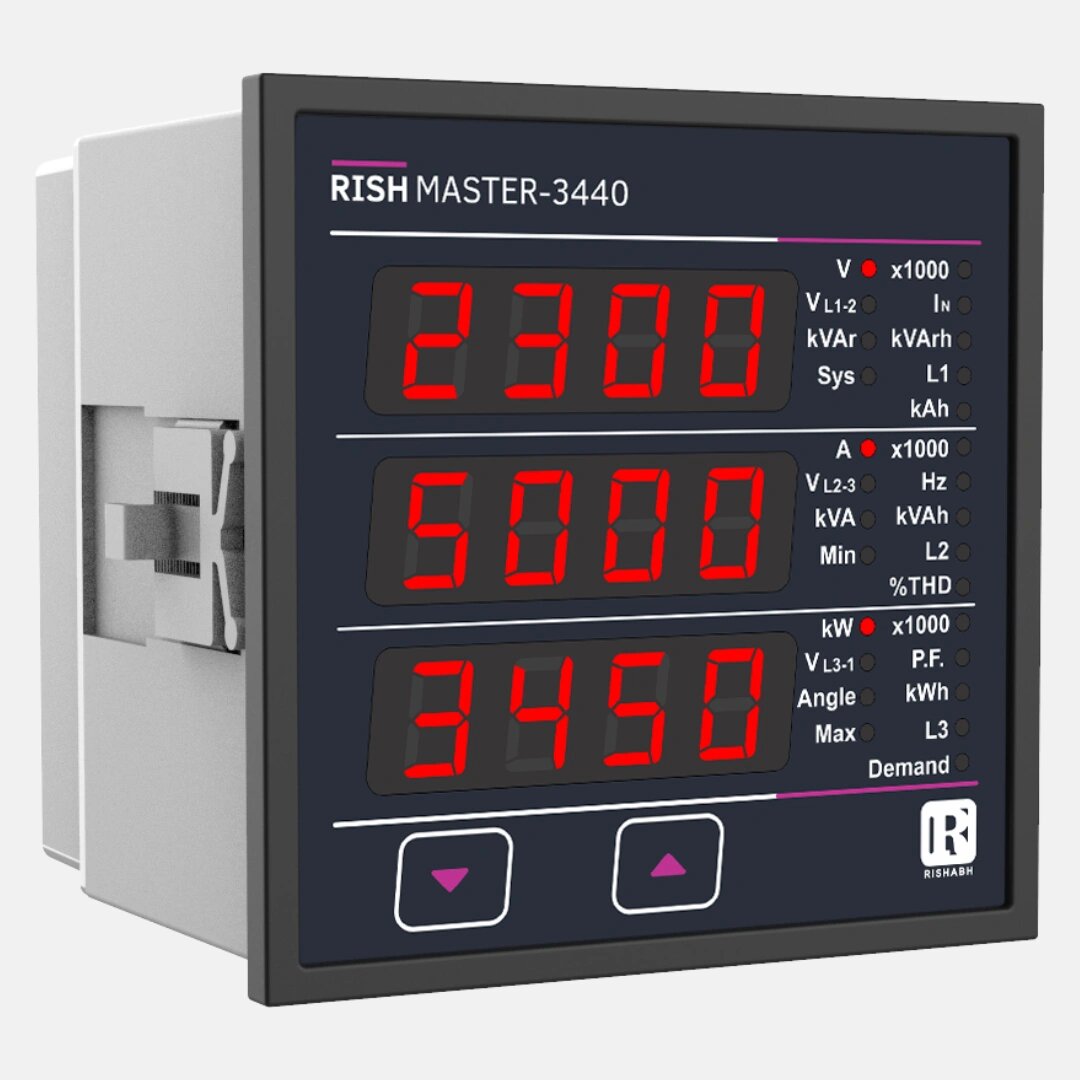 RISH MASTER 3440 With RS 485